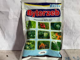 Protective Fungicide (Mancozeb 80% WP) product visual for agricultural chemical applications